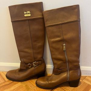 COACH riding boots